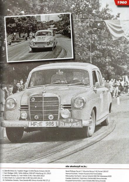 Rajd Polski - 1960r